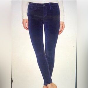 Joes Jeans Navy Velvet Pants